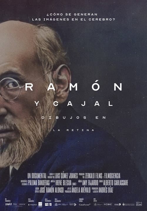 Ramón y Cajal: drawings on the retina